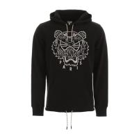 高田贤三(Kenzo)虎头刺绣运动卫衣男长袖抽绳兜帽罗纹袖口休闲百