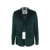 高田贤三(Kenzo)长袖西装外套男单排扣修身显瘦商务休闲外套