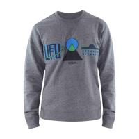 高田贤三(Kenzo)纯棉灰韵印花圆领长袖运动卫衣男