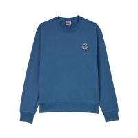 高田贤三(Kenzo)棉质刺绣卫衣男圆领长袖运动休闲百搭配色时尚潮