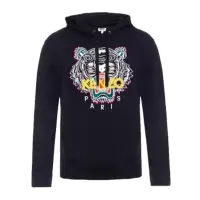 高田贤三(Kenzo)男款长袖棉质卫衣带帽休闲潮流oversized运动套头