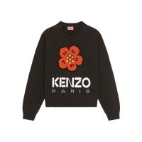 高田贤三(Kenzo)女士长袖圆领套头衫有机棉印花休闲运动卫衣