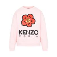 高田贤三(Kenzo)女运动圆领卫衣长袖棉质透气舒适休闲百搭配色时