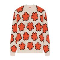 高田贤三(Kenzo)纯棉长袖圆领针织衫男运动卫衣舒适百搭休闲套头