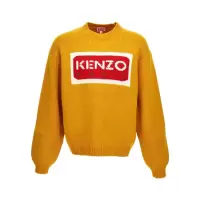 高田贤三(Kenzo)羊毛棉莱卡圆领长袖毛衣男运动卫衣保暖舒适百搭