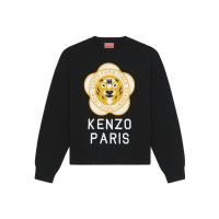 高田贤三(Kenzo)羊毛混纺运动卫衣女款长袖圆领休闲潮牌oversize