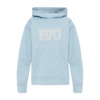 高田贤三(Kenzo)大廓形徽标印花运动卫衣女款舒适百搭宽松套头休