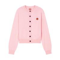 高田贤三(Kenzo)女士长袖羊毛针织开衫圆领纽扣闭合休闲时尚百搭