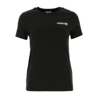 高田贤三(Kenzo)女款圆领短袖T恤纯棉透气舒适休闲百搭运动卫衣