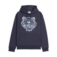 高田贤三(Kenzo)纯棉刺绣连帽长袖运动卫衣男款时尚休闲百搭配色