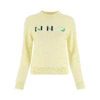 高田贤三(Kenzo)女款羊毛套衫圆领长袖logo刺绣运动卫衣秋冬保暖