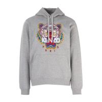 高田贤三(Kenzo)纯棉刺绣连帽卫衣男长袖休闲运动百搭潮牌套头衫