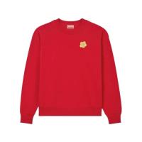 高田贤三(Kenzo)纯棉圆领长袖卫衣女运动休闲百搭配宽松套头衫秋