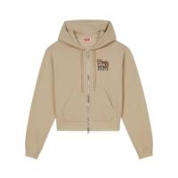 高田贤三(Kenzo)纯棉长袖连帽拉链女款运动卫衣外套春夏秋季休闲