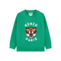 高田贤三(Kenzo)棉涤面料圆领卫衣男童印花休闲百搭套头衫运动春