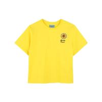 高田贤三(Kenzo)女孩运动卫衣圆领短袖棉质舒适百搭套头衫