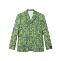 高田贤三(Kenzo)男款聚酯纤维休闲夹克可拆卸标签多口袋设计潮流