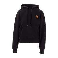 高田贤三(Kenzo)女款运动卫衣棉质老虎贴布连帽套头衫舒适百搭户