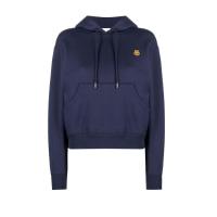 高田贤三(Kenzo)女士运动卫衣虎头图案连帽套头衫休闲百搭舒适棉