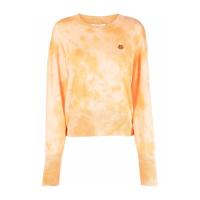 高田贤三(Kenzo)橙色徽标套头卫衣女款圆领长袖运动休闲百搭配件