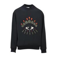 高田贤三(Kenzo)男士圆领长袖眼睛印花卫衣时尚潮流套头休闲运动