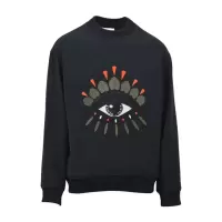 高田贤三(Kenzo)男士圆领长袖眼睛印花卫衣时尚潮流套头休闲运动