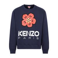 高田贤三(Kenzo)男圆领印花棉质卫衣休闲百搭运动套头衫常规版型