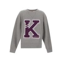 高田贤三(Kenzo)男款棉质落肩圆领卫衣舒适百搭套头休闲运动潮牌