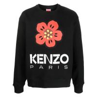 高田贤三(Kenzo)Kenzo棉质花卉刺绣男款圆领长袖卫衣休闲潮流百搭