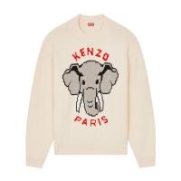 高田贤三(Kenzo)羊毛棉混纺圆领毛衣男运动卫衣休闲百搭秋冬时尚
