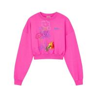 高田贤三(Kenzo)女款运动卫衣长袖透气舒适拼接连帽休闲百搭棉质