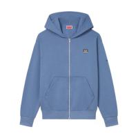 高田贤三(Kenzo)纯棉刺绣拉链连帽衫男运动卫衣长袖休闲百搭潮牌