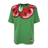 高田贤三(Kenzo)女士宽松圆领短袖T恤卡通印花舒适百搭运动休闲上