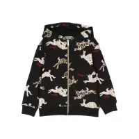 高田贤三(Kenzo)棉质舒适拉链休闲夹克 boys经典风帽运动套头衫男