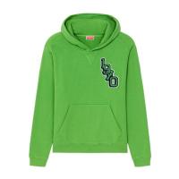 高田贤三(Kenzo)复古大码刺绣卫衣男oversize宽松长袖连帽抓绒运