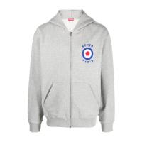 高田贤三(Kenzo)男士运动连帽卫衣棉质拉链开合胸前刺绣休闲百搭