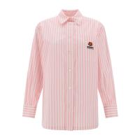 高田贤三(Kenzo)运动花卉条纹拼接连帽卫衣女款时尚百搭舒适休闲