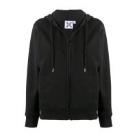 高田贤三(Kenzo)女士棉质Logo印花休闲夹克抽绳兜帽长袖拉链运动