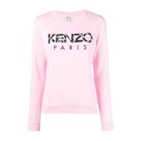 高田贤三(Kenzo)女士运动长袖棉质圆领卫衣休闲百搭配色舒适外套