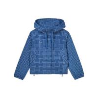 高田贤三(Kenzo)女款长袖短款休闲夹克带帽拉链外套运动卫衣潮流