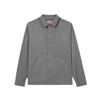 高田贤三(Kenzo)男款长袖夹克涤纶材质金属按扣侧袋运动卫衣外套