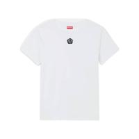 高田贤三(Kenzo)纯棉短袖T恤女圆领直下摆舒适百搭配休闲运动卫衣