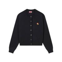 高田贤三(Kenzo)长袖圆领女款棉质开衫休闲百搭运动套头衫秋冬款