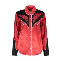 高田贤三(Kenzo)女款运动长袖衬衫按扣开合滚边装饰时尚百搭配件