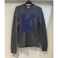 高田贤三(Kenzo)羊毛棉混纺长袖针织衫男圆领休闲运动套头衫潮牌