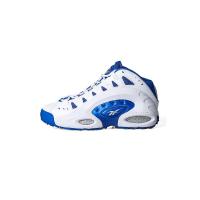 锐步(REEBOK)训练鞋黑灰拼接经典复古男款足弓支撑防滑大底