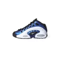 锐步(REEBOK)锐步传奇跑背签名款室内训练鞋男黑白拼接合成革透气舒适