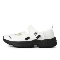 FILA低帮魔术贴拼接网布透气休闲运动跑步鞋