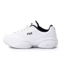 FILA复古厚底休闲跑鞋中性百搭小白鞋男女通用chunky懒人鞋
