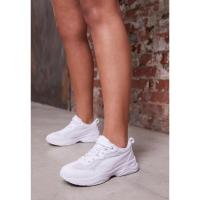 Puma女士透气网布圆头平底系带休闲运动鞋